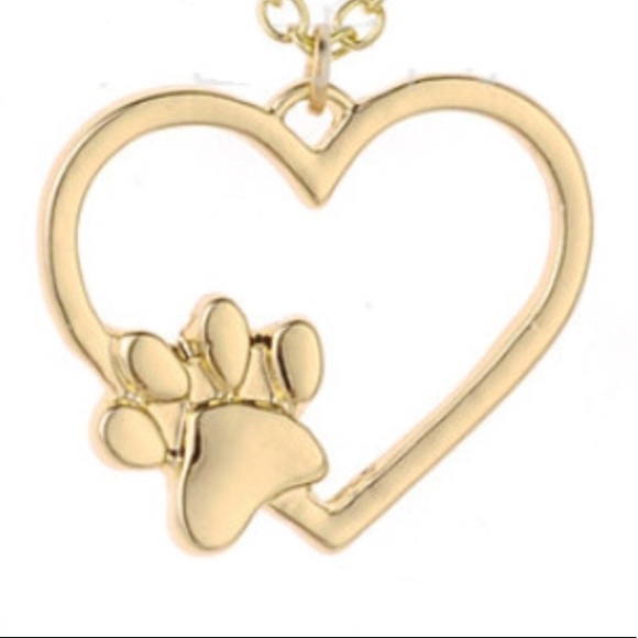 1 LEFT! BOGO Dog Love Heart Necklace - Picture 2 of 2